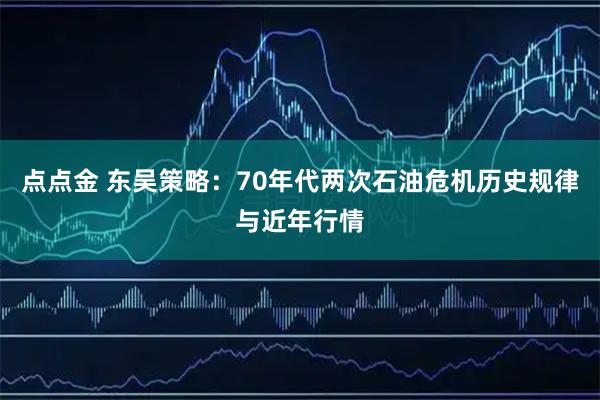 点点金 东吴策略：70年代两次石油危机历史规律与近年行情